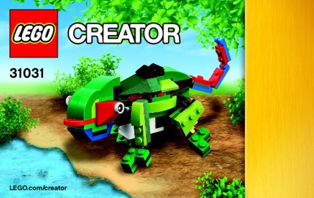 Istruzioni per la Costruzione - LEGO - Creator - 31031 - Animali della foresta pluviale: Page 1