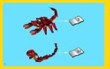 Istruzioni per la Costruzione - LEGO - Creator - 31032 - Creature di fuoco: Page 2