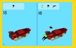 Istruzioni per la Costruzione - LEGO - Creator - 31032 - Creature di fuoco: Page 10