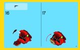 Istruzioni per la Costruzione - LEGO - Creator - 31032 - Creature di fuoco: Page 41