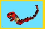 Istruzioni per la Costruzione - LEGO - Creator - 31032 - Creature di fuoco: Page 62