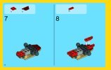 Istruzioni per la Costruzione - LEGO - Creator - 31032 - Creature di fuoco: Page 6