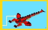 Istruzioni per la Costruzione - LEGO - Creator - 31032 - Creature di fuoco: Page 23