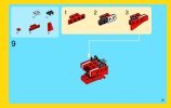 Istruzioni per la Costruzione - LEGO - Creator - 31032 - Creature di fuoco: Page 33