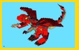 Istruzioni per la Costruzione - LEGO - Creator - 31032 - Creature di fuoco: Page 48