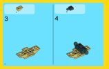 Istruzioni per la Costruzione - LEGO - Creator - 31032 - Creature di fuoco: Page 4