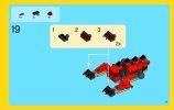 Istruzioni per la Costruzione - LEGO - Creator - 31032 - Creature di fuoco: Page 13