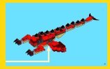 Istruzioni per la Costruzione - LEGO - Creator - 31032 - Creature di fuoco: Page 21