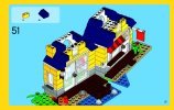 Istruzioni per la Costruzione - LEGO - Creator - 31035 - Cabina da spiaggia: Page 57