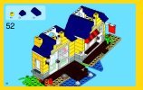 Istruzioni per la Costruzione - LEGO - Creator - 31035 - Cabina da spiaggia: Page 58