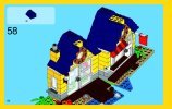 Istruzioni per la Costruzione - LEGO - Creator - 31035 - Cabina da spiaggia: Page 64