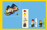 Istruzioni per la Costruzione - LEGO - Creator - 31035 - Cabina da spiaggia: Page 3