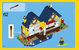 Istruzioni per la Costruzione - LEGO - Creator - 31035 - Cabina da spiaggia: Page 70