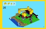 Istruzioni per la Costruzione - LEGO - Creator - 31035 - Cabina da spiaggia: Page 27