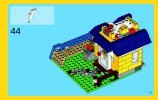 Istruzioni per la Costruzione - LEGO - Creator - 31035 - Cabina da spiaggia: Page 47