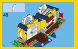 Istruzioni per la Costruzione - LEGO - Creator - 31035 - Cabina da spiaggia: Page 54