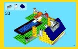 Istruzioni per la Costruzione - LEGO - Creator - 31035 - Cabina da spiaggia: Page 35