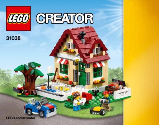 Istruzioni per la Costruzione - LEGO - Creator - 31038 - Le 4 stagioni: Page 1