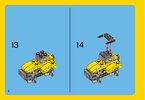 Istruzioni per la Costruzione - LEGO - Creator - 31041 - Veicoli da cantiere: Page 8