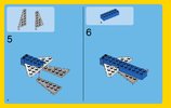 Istruzioni per la Costruzione - LEGO - Creator - 31042 - Biplano da ricognizione: Page 4