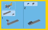 Istruzioni per la Costruzione - LEGO - Creator - 31042 - Biplano da ricognizione: Page 2