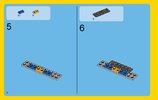 Istruzioni per la Costruzione - LEGO - Creator - 31042 - Biplano da ricognizione: Page 4