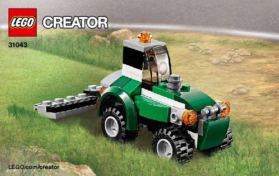 Istruzioni per la Costruzione - LEGO - Creator - 31043 - Trasportatore di elicotteri: Page 1