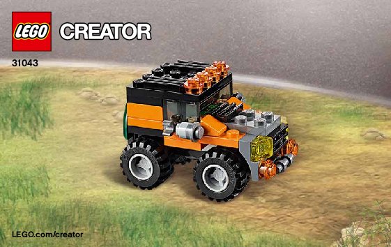 Istruzioni per la Costruzione - LEGO - Creator - 31043 - Trasportatore di elicotteri: Page 1