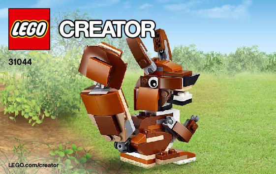 Istruzioni per la Costruzione - LEGO - Creator - 31044 - Animali al parco: Page 1