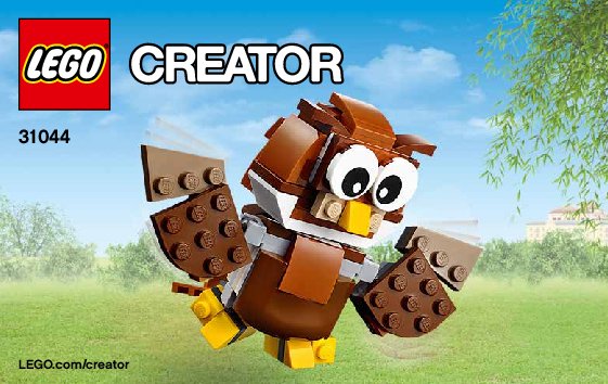 Istruzioni per la Costruzione - LEGO - Creator - 31044 - Animali al parco: Page 1