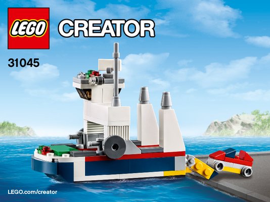 Istruzioni per la Costruzione - LEGO - Creator - 31045 - L' esploratore dell'oceano: Page 1