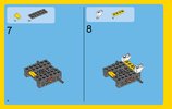 Istruzioni per la Costruzione - LEGO - Creator - 31046 - Auto sportiva gialla: Page 6