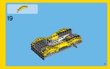 Istruzioni per la Costruzione - LEGO - Creator - 31046 - Auto sportiva gialla: Page 19