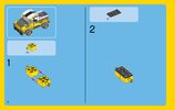 Istruzioni per la Costruzione - LEGO - Creator - 31046 - Auto sportiva gialla: Page 2