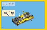 Istruzioni per la Costruzione - LEGO - Creator - 31046 - Auto sportiva gialla: Page 18