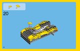 Istruzioni per la Costruzione - LEGO - Creator - 31046 - Auto sportiva gialla: Page 20