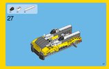 Istruzioni per la Costruzione - LEGO - Creator - 31046 - Auto sportiva gialla: Page 27