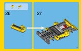 Istruzioni per la Costruzione - LEGO - Creator - 31046 - Auto sportiva gialla: Page 21