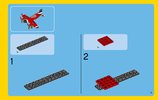 Istruzioni per la Costruzione - LEGO - Creator - 31047 - Aereo a elica: Page 3