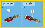 Istruzioni per la Costruzione - LEGO - Creator - 31047 - Aereo a elica: Page 8