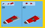 Istruzioni per la Costruzione - LEGO - Creator - 31047 - Aereo a elica: Page 24