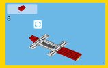 Istruzioni per la Costruzione - LEGO - Creator - 31047 - Aereo a elica: Page 7