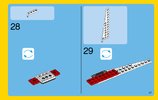 Istruzioni per la Costruzione - LEGO - Creator - 31047 - Aereo a elica: Page 27