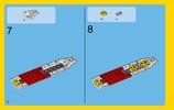 Istruzioni per la Costruzione - LEGO - Creator - 31047 - Aereo a elica: Page 6