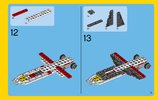 Istruzioni per la Costruzione - LEGO - Creator - 31047 - Aereo a elica: Page 9