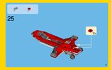 Istruzioni per la Costruzione - LEGO - Creator - 31047 - Aereo a elica: Page 19