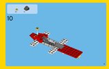 Istruzioni per la Costruzione - LEGO - Creator - 31047 - Aereo a elica: Page 9