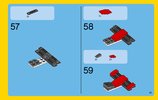 Istruzioni per la Costruzione - LEGO - Creator - 31047 - Aereo a elica: Page 45