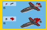 Istruzioni per la Costruzione - LEGO - Creator - 31047 - Aereo a elica: Page 11