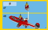 Istruzioni per la Costruzione - LEGO - Creator - 31047 - Aereo a elica: Page 33